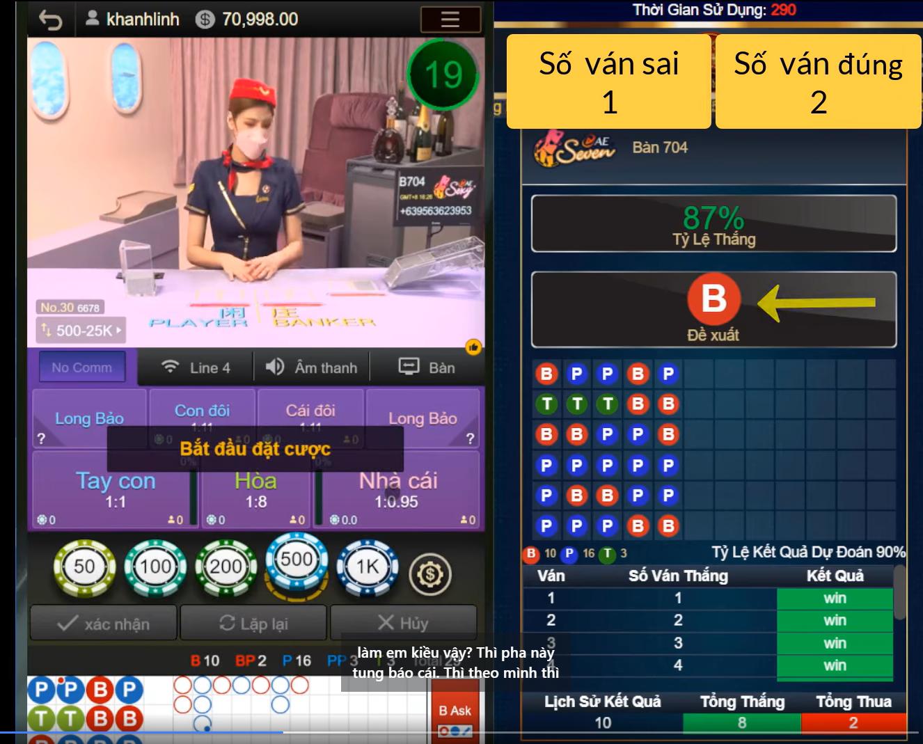 Hack Baccarat - Thủ thuật giúp cược thủ tăng cơ hội thắng 6 Đánh giá chất lượng tool hack game Baccarat khách quan
